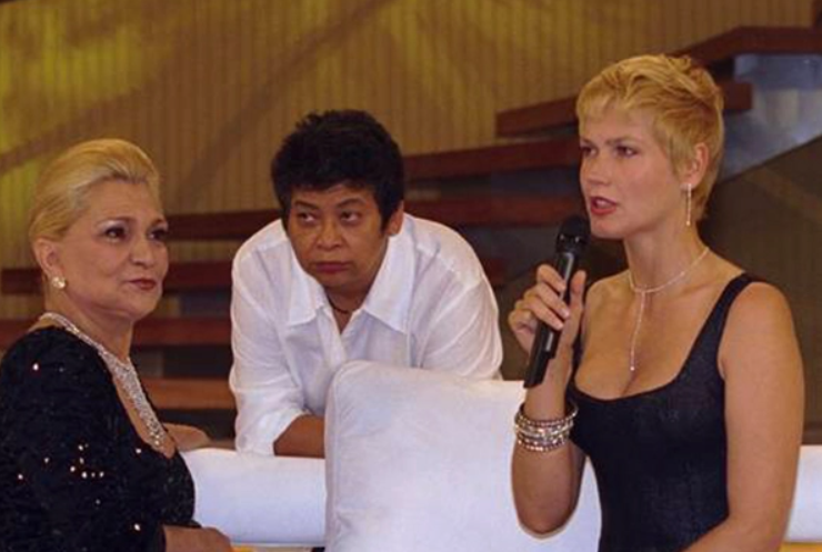 Hebe, Xuxa e Marlene Mattos - Foto Reprodução