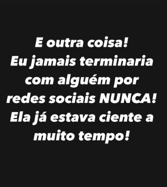 Ex-marido de Jojo Todynho desmentiu falas da cantora (Foto: Reprodução/ Instagram)