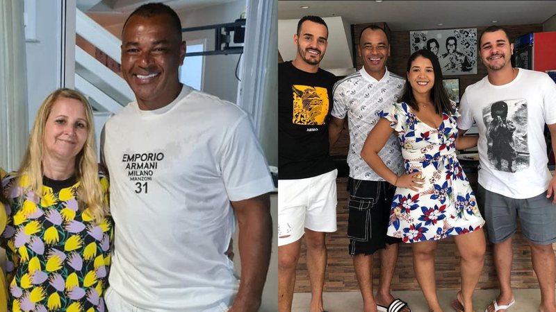 Ex-jogador Cafu anuncia fim do casamento após 35 anos juntos - Foto Reprodução