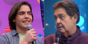 Filho de Faustão, João Guilherme fala como é trabalhar ao lado do pai (Foto: Reprodução)