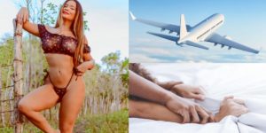 Geisy Arruda assume sex# dentro de avião (Reprodução: Montagem TV Foco)