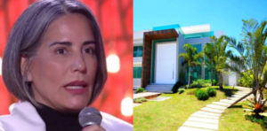 Glória Pires vive em mansão estonteante (Foto: Reprodução/Montagem)