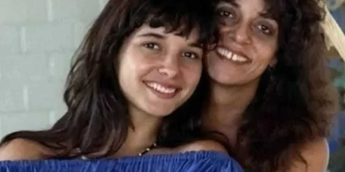 Glória Perez e a filha Daniella Perez (Foto Reprodução/Globo)