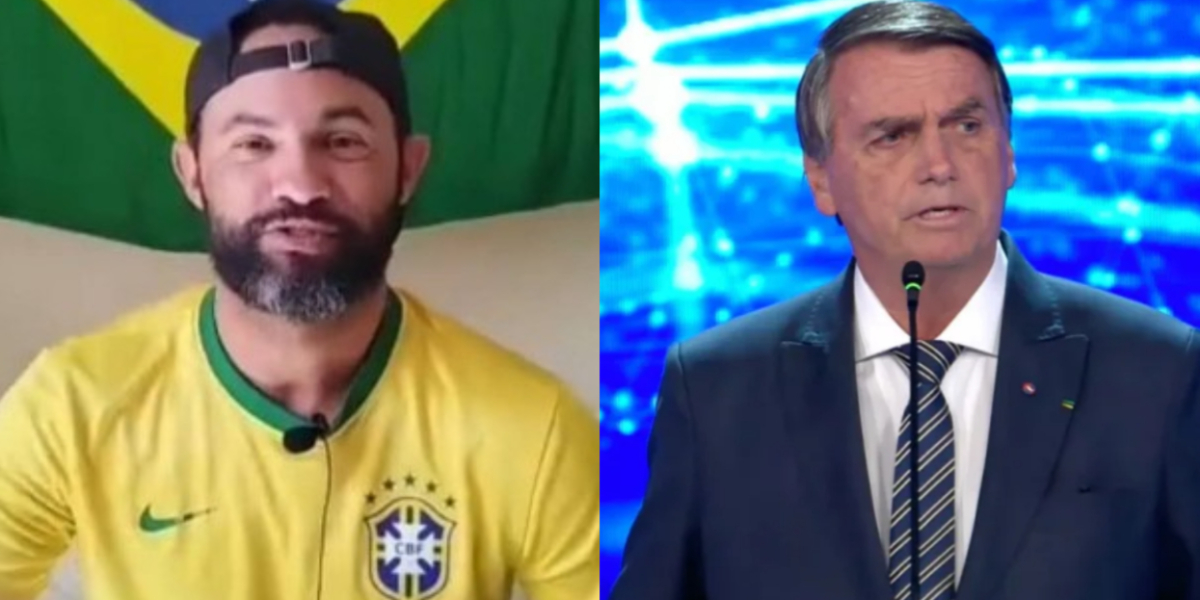 Goleiro Bruno diz apoiar Bolsonaro e critica Lula: 'Eu não vivo do