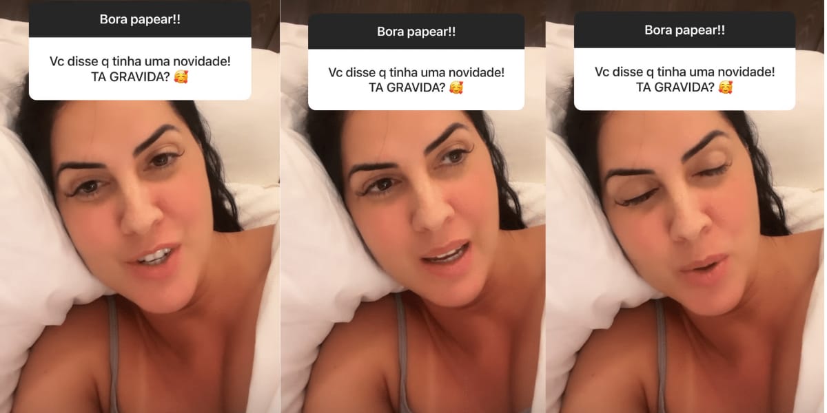 Graciele Lacerda conta que não está grávida e novidade é sobre o trabalho (Reprodução: Instagram)