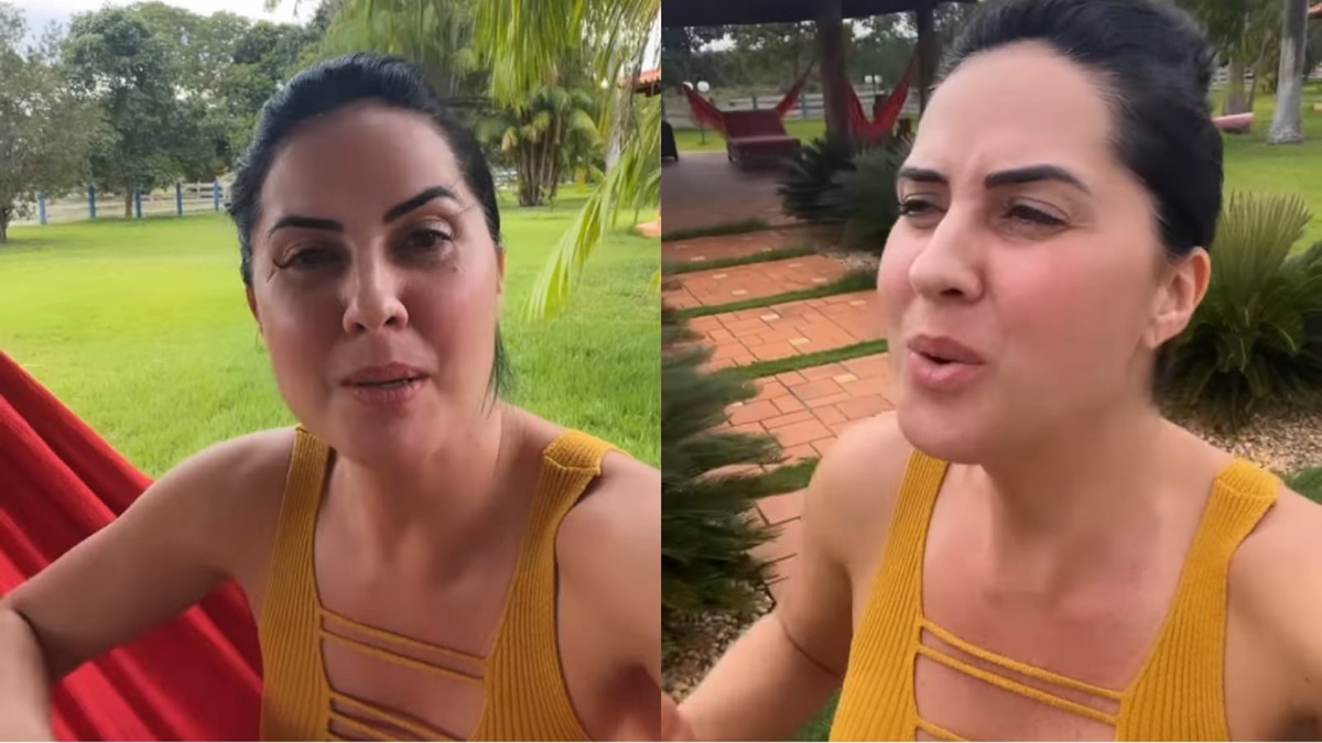 Graciele Lacerda trabalha como influenciadora digital e ganha muito dinheiro nas redes 