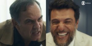 Guerra e Moretti vão voltar a se estranhar na novela Travessia (Foto: Reprodução/Globo/Colagem/Thais Teles)