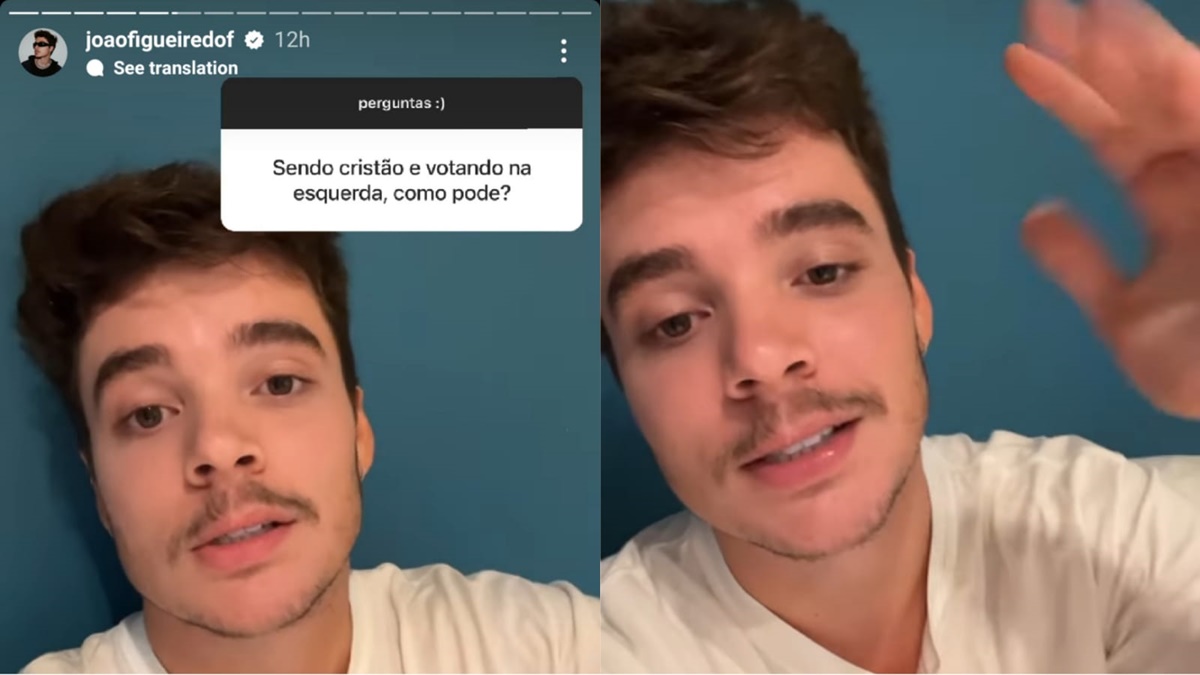 O cantor João Figueiredo, marido de Sasha Meneghel, rebate ataque e se expressa 