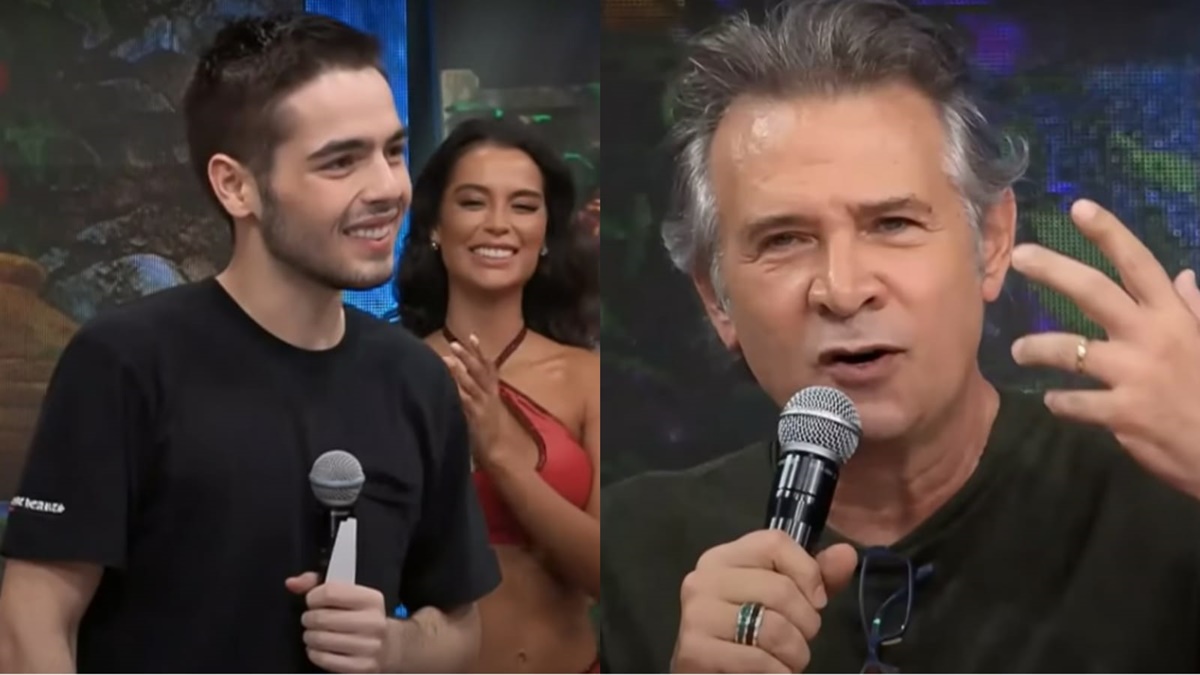 Nelson Freitas rasga elogios a desenvoltura de João Guilherme no Faustão na Band 