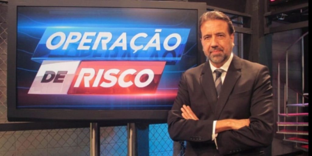 O apresentador Jorge Lordello está fazendo muito sucesso no comando de Operação de Risco e a Band também está de olho nele (Reprodução: RedeTV!)