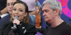 Imagem do post Larissa Manoela é pega de surpresa com fala de Serginho Groisman e fica sem palavras: “Que tal?”