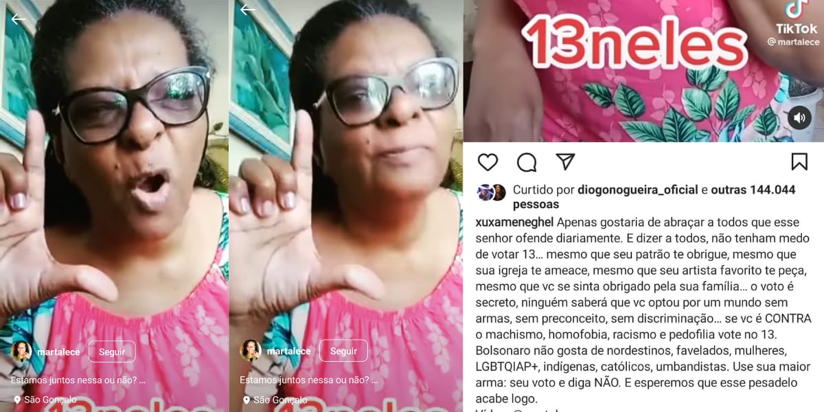 Xuxa compartilha vídeo de Marta Lece revoltada e manda recado em textão (Reprodução: Instagram)