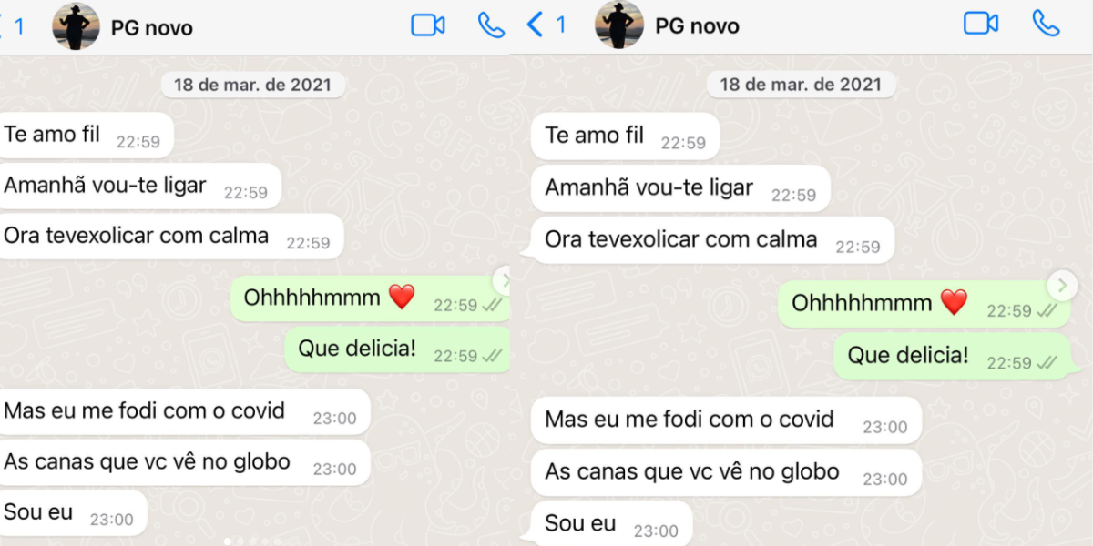 Amigo de Paulo Gustavo expõe última conversa (Foto: Reprodução)