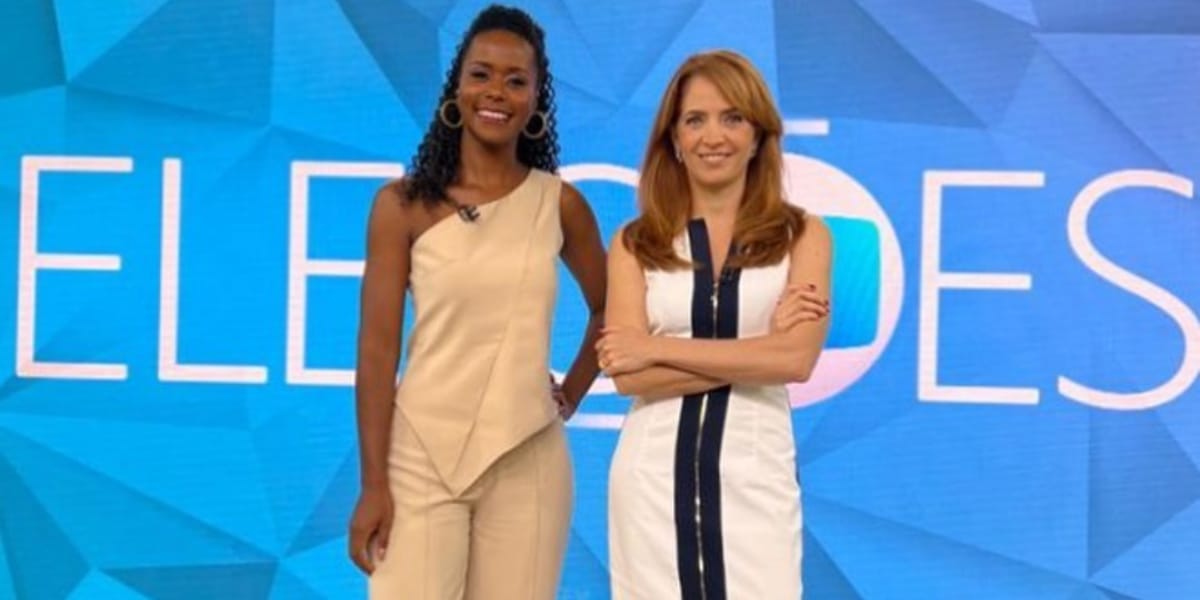 Poliana Abritta e Maju Coutinho vão à Globo mais cedo para cobrir as eleições (Reprodução: Instagram)