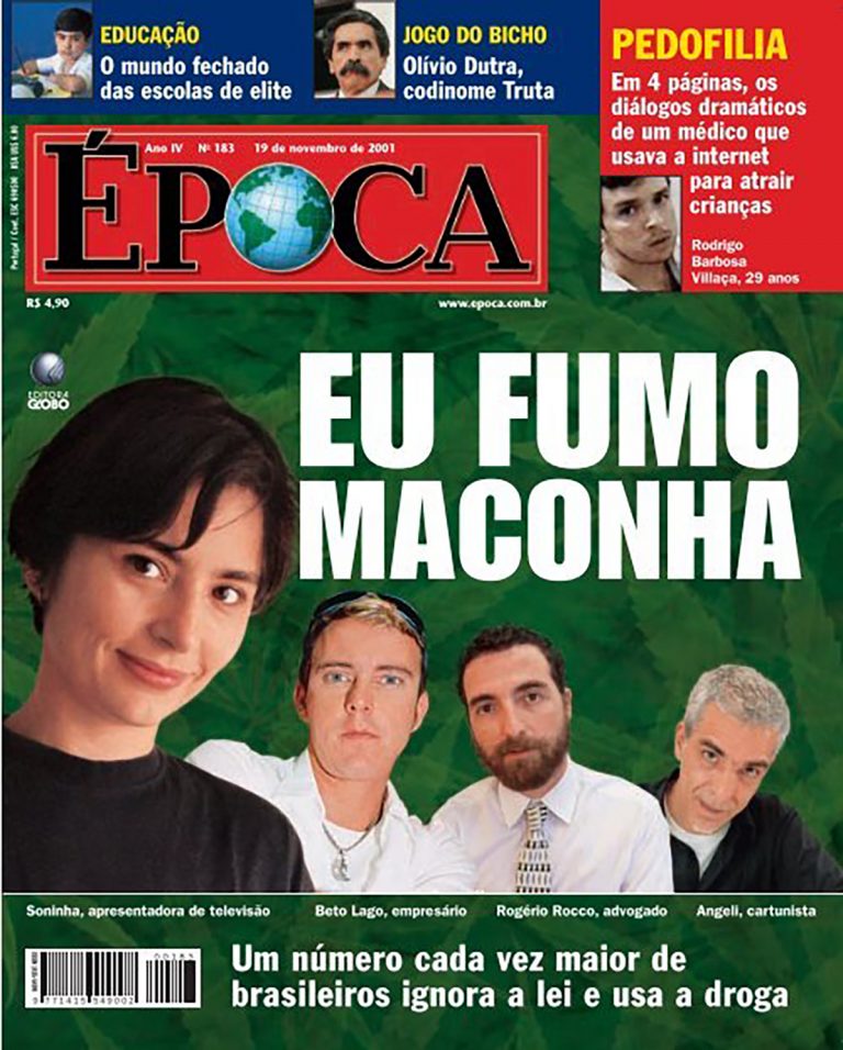 Capa da revista Época sobre Soninha Francine fumar maconha (Foto: Reprodução)