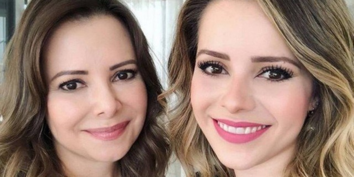 Noely Lima, a mãe de Sandy, chama atenção pela semelhança com a artista (Foto: Reprodução / Instagram)