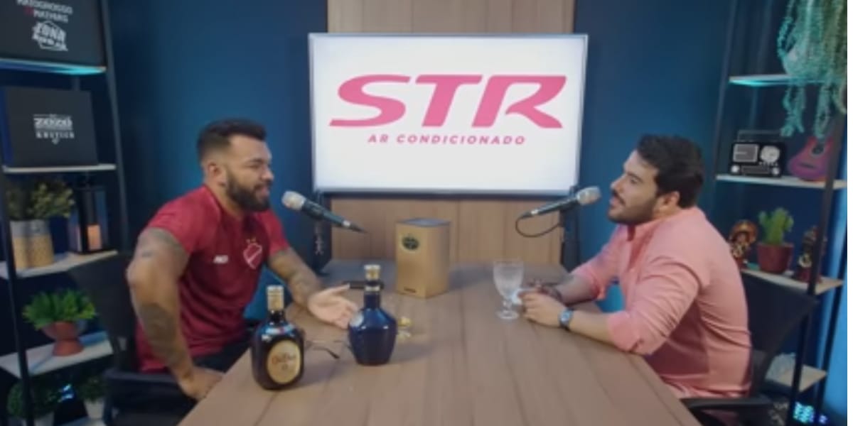 Thiago Brava comentou como é ser amigo de Gusttavo Lima (Reprodução: Youtube)