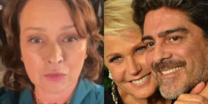 Xuxa é atacada por par de Junno Andrade em novela por causa de Bolsonaro (Foto: Reprodução)