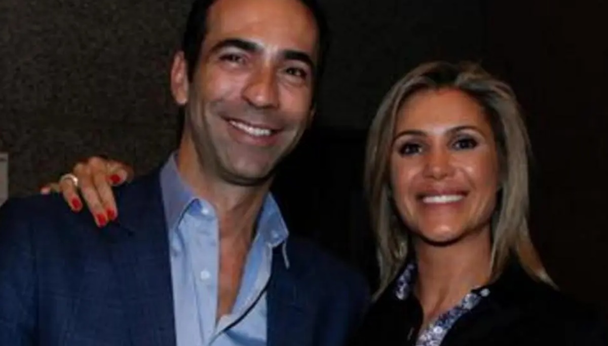 César Tralli e Flávia Freire já foram casados (Foto: Reprodução)