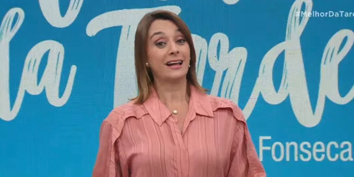 Catia Fonseca foi sincera ao falar sobre história de briga com apresentadora da RedeTV