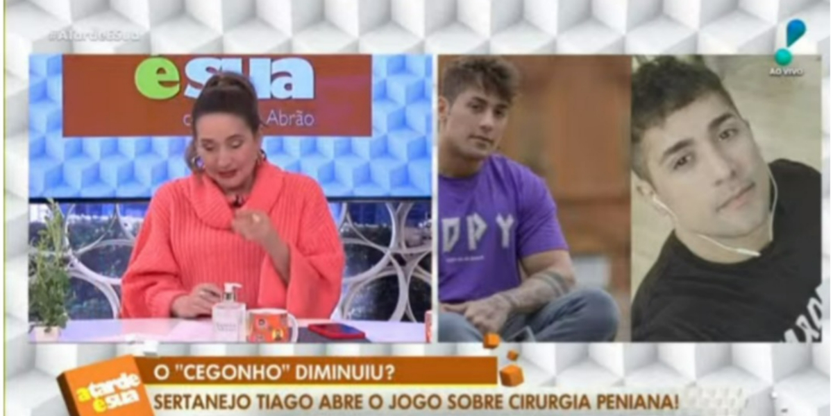 Sonia Abrão gargalhou com notícia de Tiago Piquilo no "A Tarde é Sua" (Foto: Reprodução/RedeTV!)