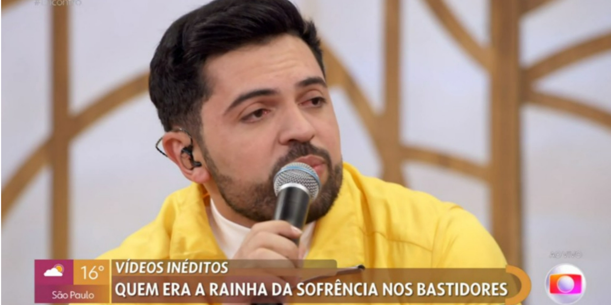 Henrique Casttro falou sobre Marília Mendonça no "Encontro" (Foto: Reprodução/TV Globo)