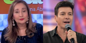 Sonia Abrão detonou caracterização de Rodrigo Faro (Foto: Reprodução/RedeTV!/Record)