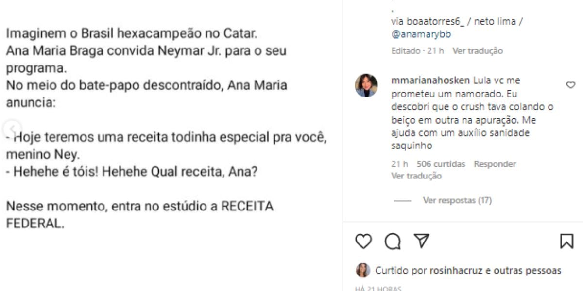 Bruna Marquezine curti meme contra dívida de Neymar Jr