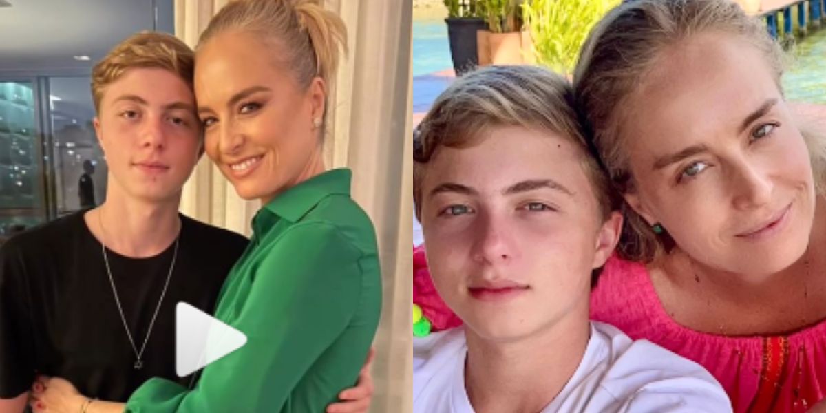 Filho de Angélica faz 15 anos e foto com altura dele e aparência idêntica a Luciano Huck impressiona