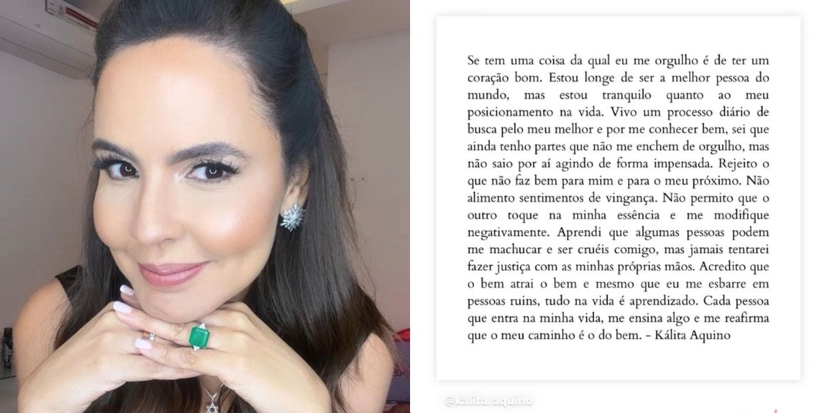 Esposa de Carlos Alberto, Renata Nóbrega, divulga desabafo forte no Instagram