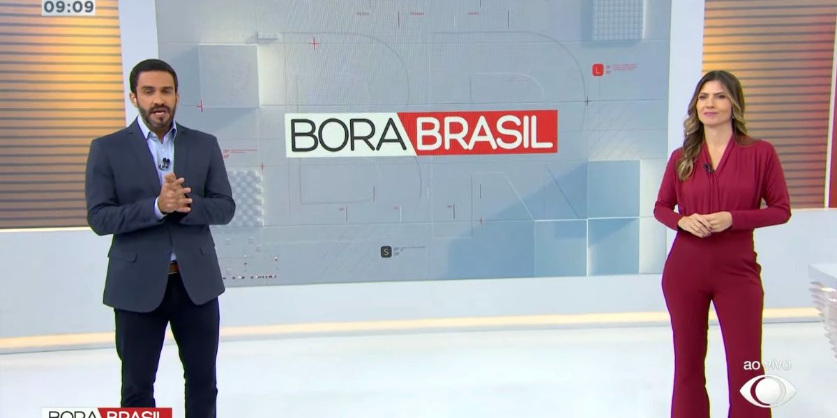 João Paulo Vergueiro e Patricia Rocha comandaram o Bora Brasil