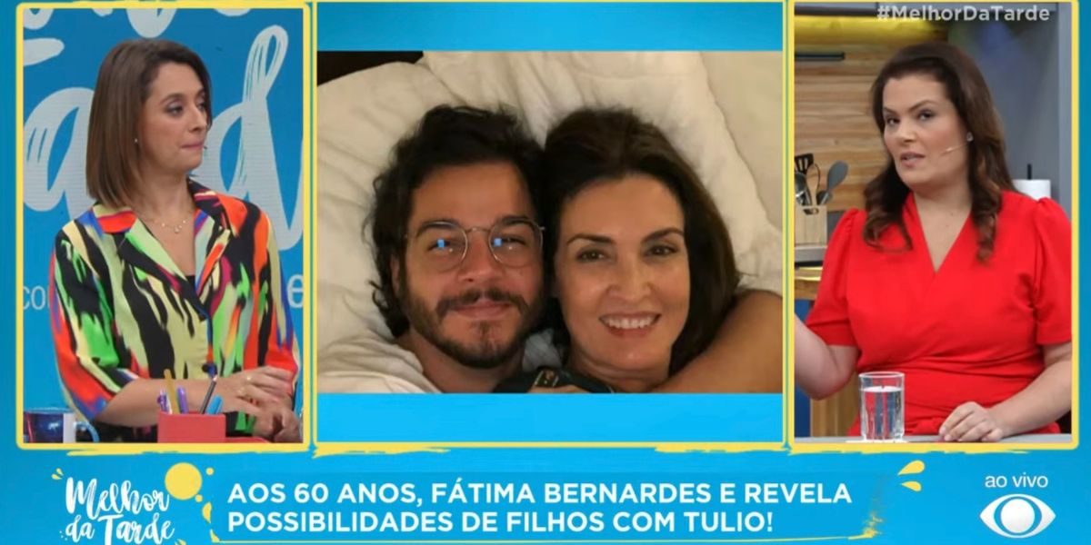 Melhor da Tarde repercute notícia sobre Fátima Bernardes e Túlio Gâdelha