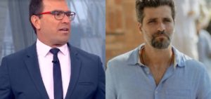 Rodrigo Bocardi e Bruno Gagliasso divergiram sobre a volta do horário de verão no Twitter- Foto: Montagem/TV Foco