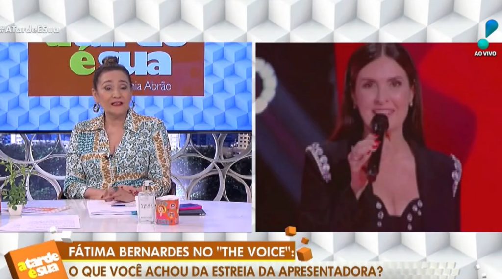 Sônia Abrão falou sobre a estreia de Fátima Bernardes no The Voice