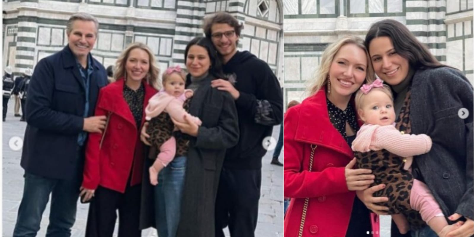 Família Celulari em viagem à Itália (Foto: Reprodução/Instagram/Montagem)