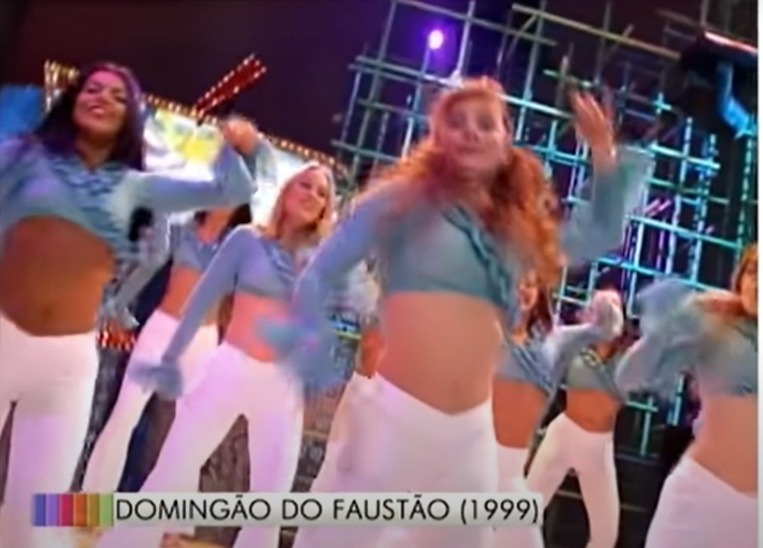 Maíra Chaken foi bailarina do Faustão (Foto: Reprodução)