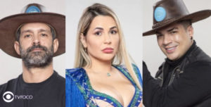 Enquete A Fazenda 14: Iran, Deolane e Lucas estão na roça; vote em quem você quer que fique (Foto: Reprodução / PlayPlus / Montagem TV Foco)