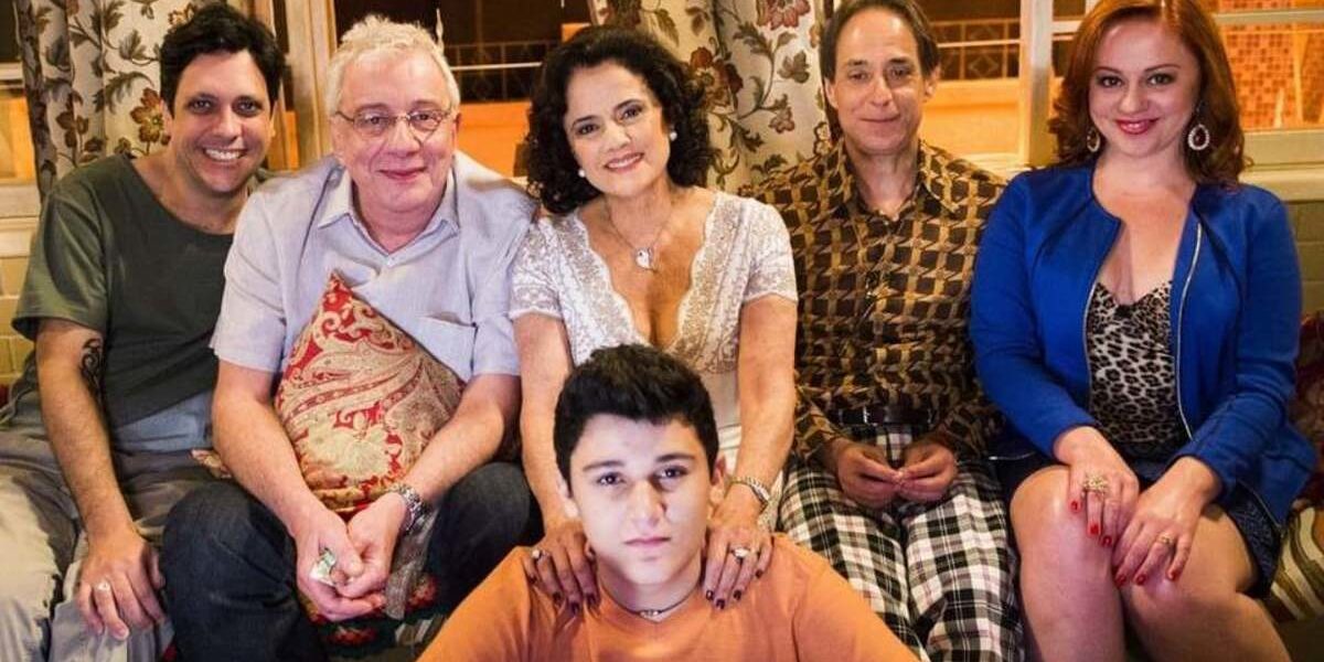 A Grande Família foi uma série que estreou em 2003, mas foi apenas na 12º temporada que Vinícius Moreno apareceu, fazendo o "Florianinho" criança (Foto Reprodução/Globo)