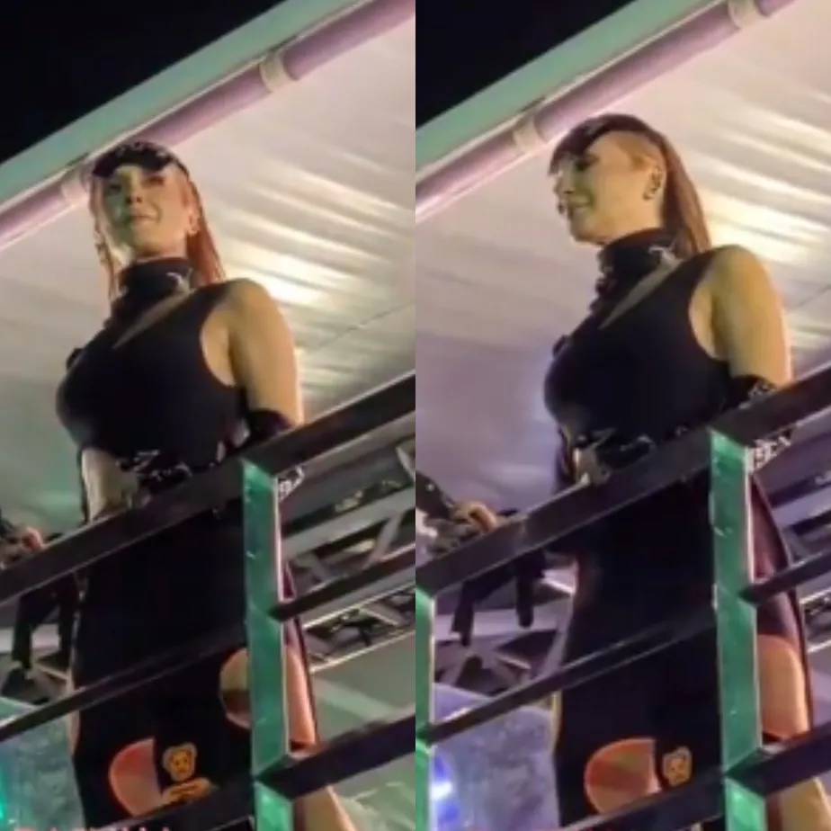 Claudia Leitte foi vaiada durante apresentação em Salvador e teve que escutar os gritos do público (Foto: Reprodução)