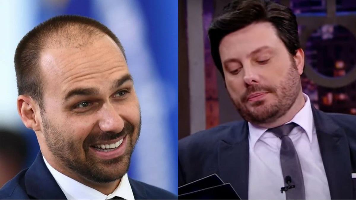 Eduardo Bolsonaro e Danilo Gentili