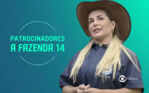 Deolane Bezerra em A Fazenda 14; advogada foi ignorada ao ler comunicado de patrocinador (Foto: Reprodução / PlayPlus / Montagem TV Foco)