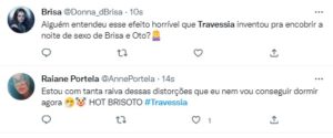 Público de Travessia reprovou edição da Globo (Foto: Reprodução / Twitter)