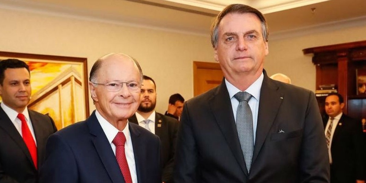 Edir Macedo e Jair Bolsonaro (Foto: Reprodução)