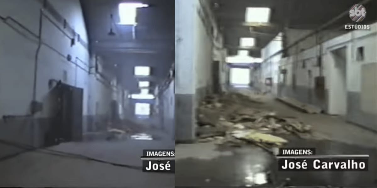 As imagens do local são de partir o coração (Reprodução José Carvalho/ SBT)