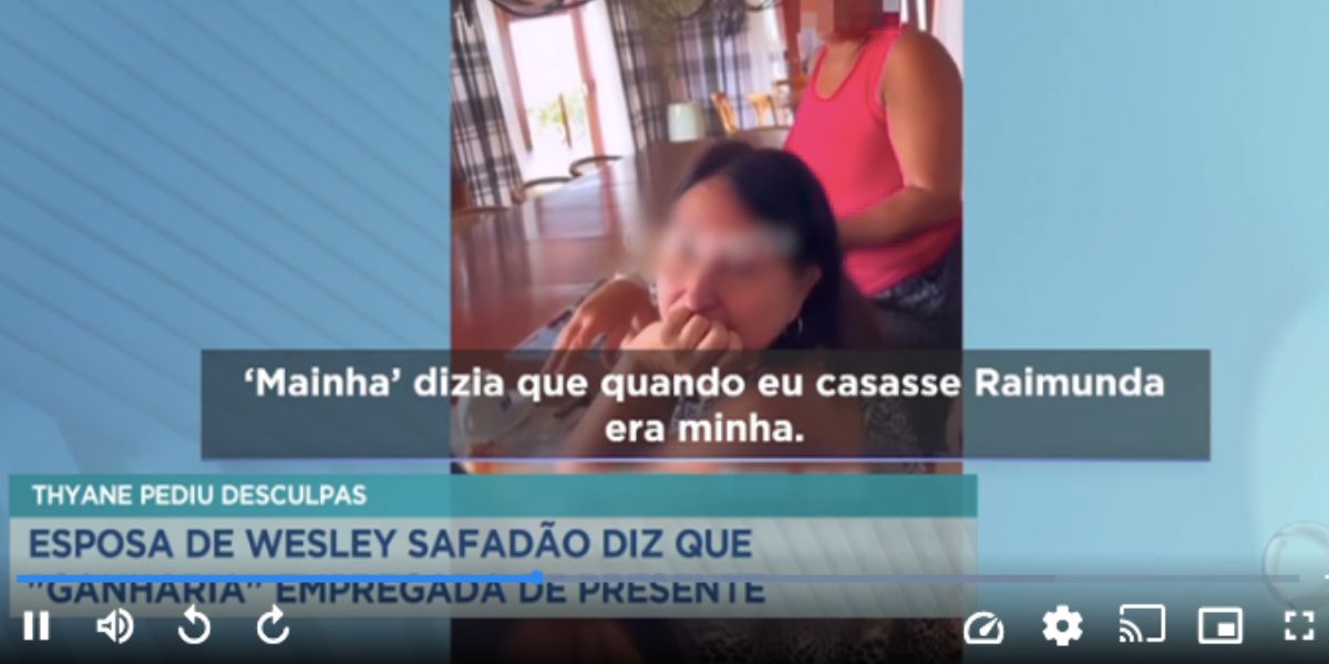 De acordo com esposa de Wesley Safadão, Raimunda seria dada de presente (Reprodução)