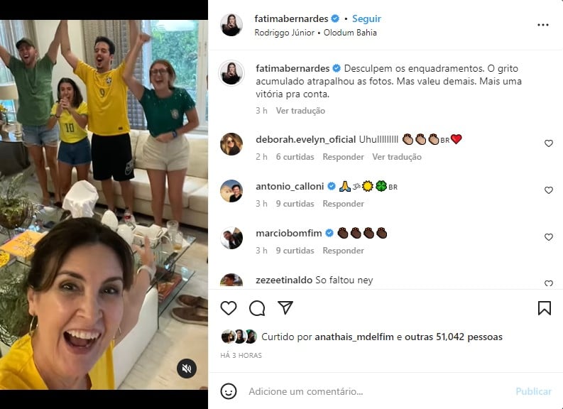 2 - Fátima Bernardes surge em vídeo dentro da sua mansão, pede perdão - Foto: Reprodução