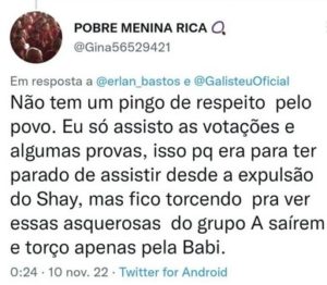 Adriane Galisteu anuncia roça com eliminação dupla e causa revolta (Foto: Reprodução / Twitter)