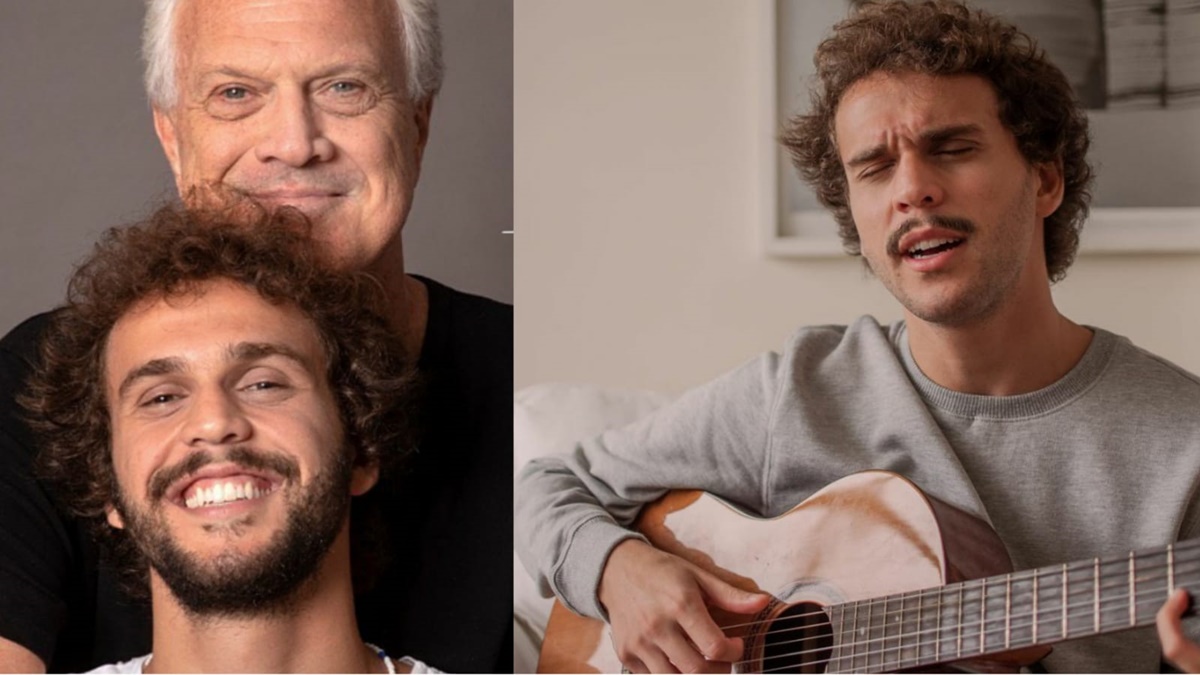 Pai e Filho; Cantor e compositor causa delírios com seu talento nas redes sociais 