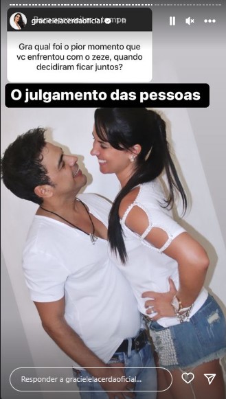 Graciele Lacerda surpreendeu ao expor o que de mais difícil viveu ao lado de Zezé Di Camargo (Foto: Reprodução/ Instagram)