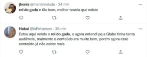 Recebendo audiência em alta por causa da Copa, O Rei do Gado explode e faz o Brasil vibrar: "Melhor novela" (Foto: Reprodução / Twitter)